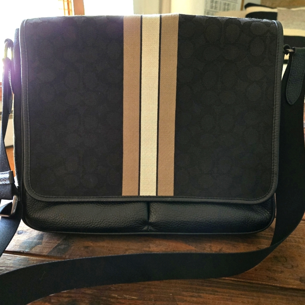 Coach Thompson Map Bag